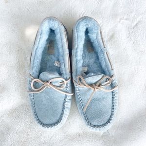 UGG Dakota Moccasin Suede Slippers